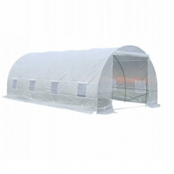 Seră 4x2.5x2m albă