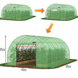Seră 6x4x2,5m